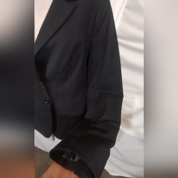 The Limited Blazer buttonUp Jacket, Women, Black, Spread Collar, Long Sleeve, 8 - Picture 11 of 11